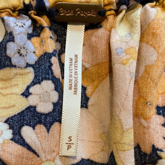 Free People Park Slope Floral, Maxi, Cotton, Sleeveless, Full Dress - Picture 12 of 16